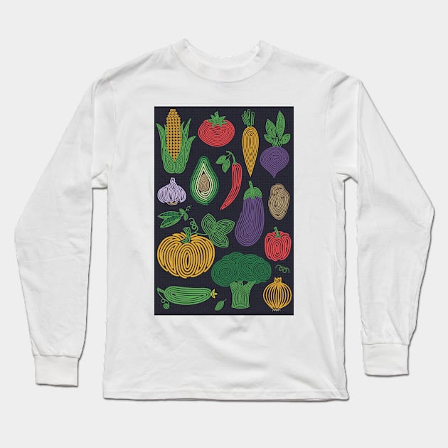 Vegan set Long Sleeve T-Shirt by runlenarun